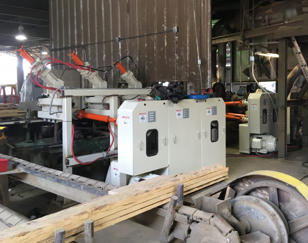 Planer conversion at Lincoln Lumber, Texas Gilbert Products